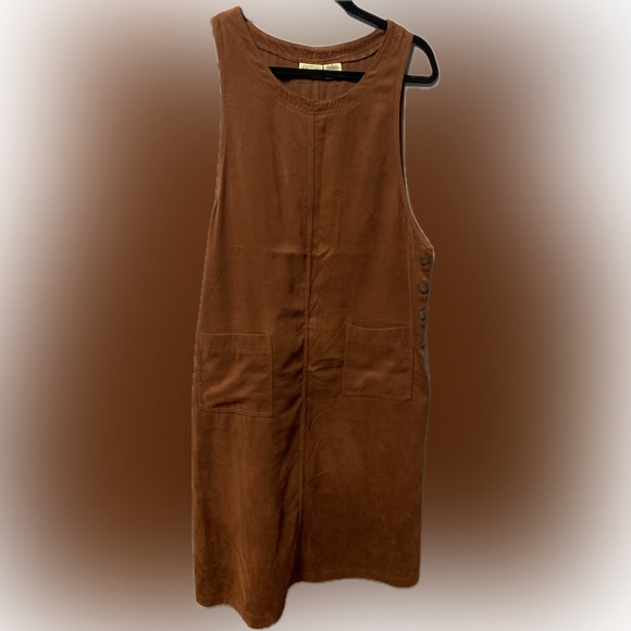 St. John’s Bay Boho Jumper Long Dress Brown - Picture 2 of 6